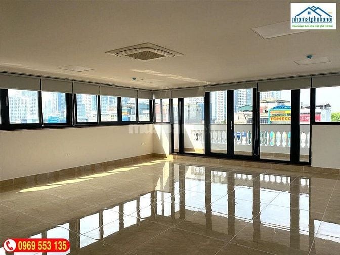 BÁN NHÀ MẶT PHỐ NGUYỄN KHANG – 2 MẶT TIỀN – VIEW SÔNG – DÒNG TIỀN KHỦN