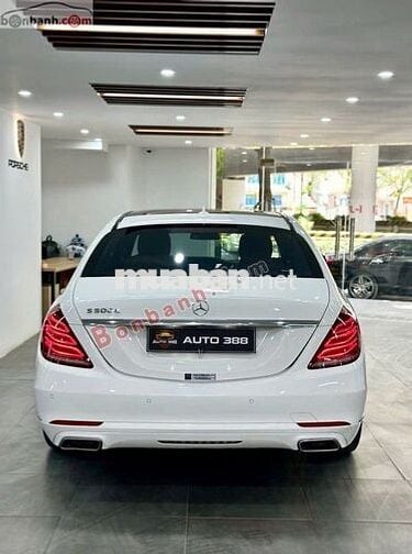 Merc S500 sản xuất 2016 màu trắng nội thất nâu