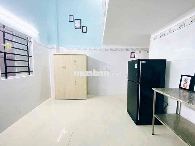 Phòng Trọ Có Gác Giá Rẻ_Thang Máy_Bảo Vệ_PCCC đầy đủ ngay ĐH Văn Hiến