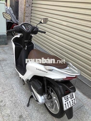honda vision Fi trắng đen 12/2024 zin nguyên  đẹp