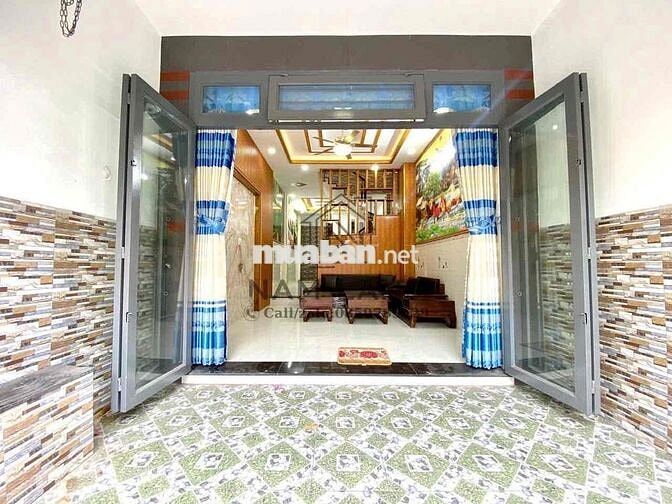 NHÀ 3 LẦU SHR 60m2 HẺM XE HƠI THÔNG – SÁT GÒ VẤP– ĐƯỜNG LÂM THỊ HỐ