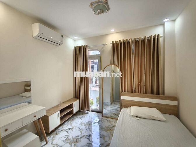 DT:46,7m2- Bán nhà mới 2Tầng ,3PN, 3WC Hẻm Xe Hơi Lê Văn Sỹ ,Giá 8,5Tỷ
