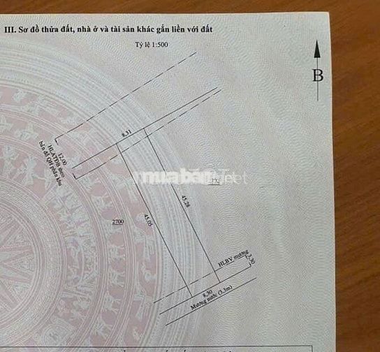 💥 ĐẤT MT BÌNH NHÂM 42 – 374m² – 7,6 TỶ