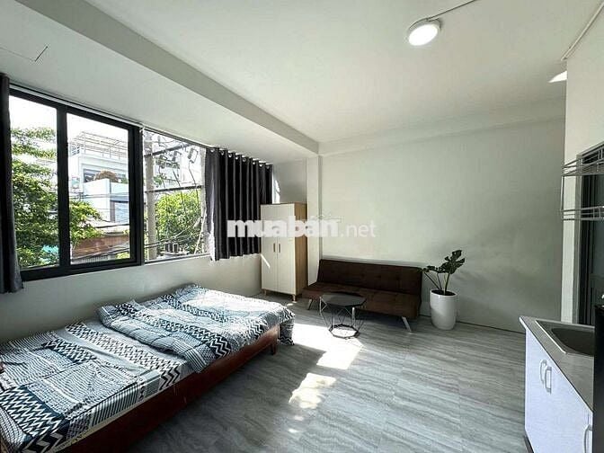 STUDIO - Bancol 35m2, full nội thất + máy giặt riêng, giờ giấc tự do ✅
