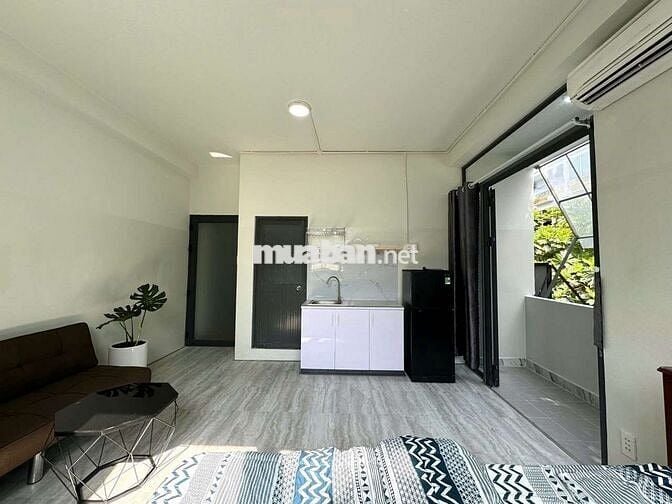STUDIO - Bancol 35m2, full nội thất + máy giặt riêng, giờ giấc tự do ✅