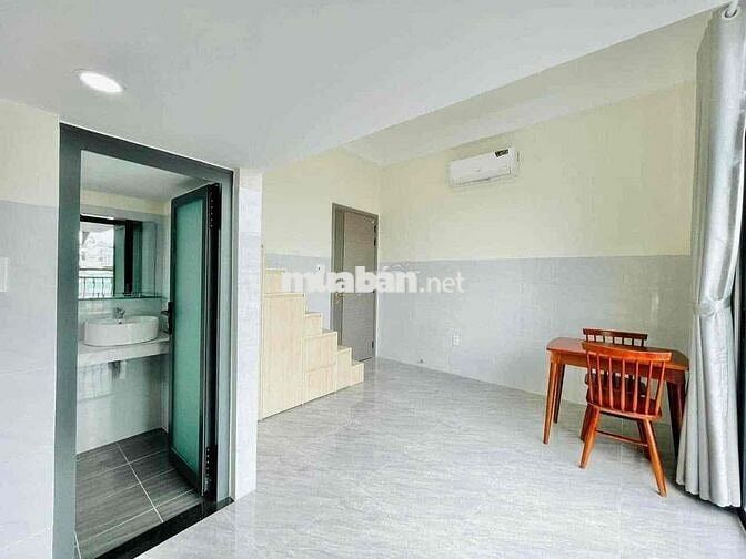 Phòng trọ 35m2 ban công đường Dương Quảng Hàm, Gò Vấp, đầy đủ nội thất