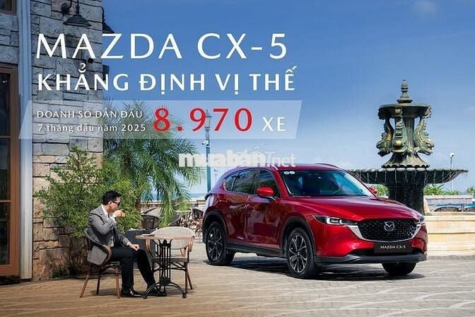 NEW MAZDA CX5 2025 ƯU ĐÃI SỐC GIẢM TIỀN MẶT 50TR