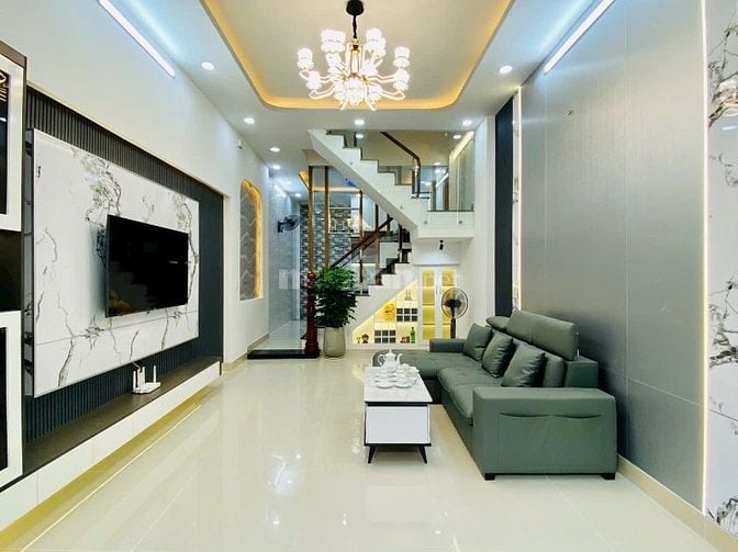 Bán Nhà Hẻm Xe Hơi Gò Vấp-52m2-4Tầng-Giá 7,68 Tỷ 