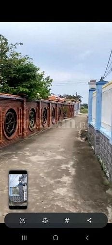 970m2 có 469m2 thổ, 2MT, 1MT đường,1MT sông Ông Hiếu, Đông Thạnh,CG