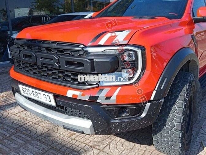 Ford Ranger Raptor 2.0L 4x4 AT 2023 – Màu đỏ