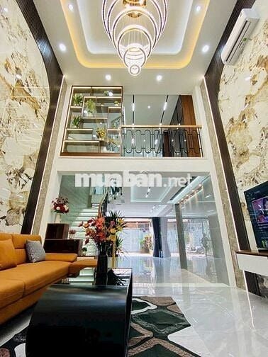 Bán Gấp  nhà 1 trệt 3 lầu ngay Aeon Bình Tân giá 780 triệu, SHR