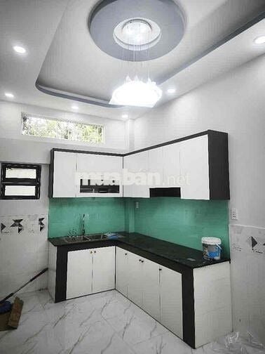 NHÀ  MỚI XÂY – 2 MẶT HẺM XE HƠI – ĐẤT MỚI BTĐ – 48M² – 4.5 TỶ