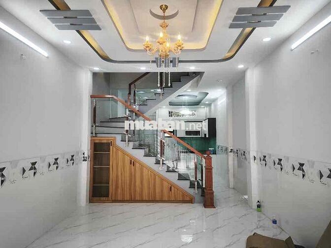 NHÀ  MỚI XÂY – 2 MẶT HẺM XE HƠI – ĐẤT MỚI BTĐ – 48M² – 4.5 TỶ