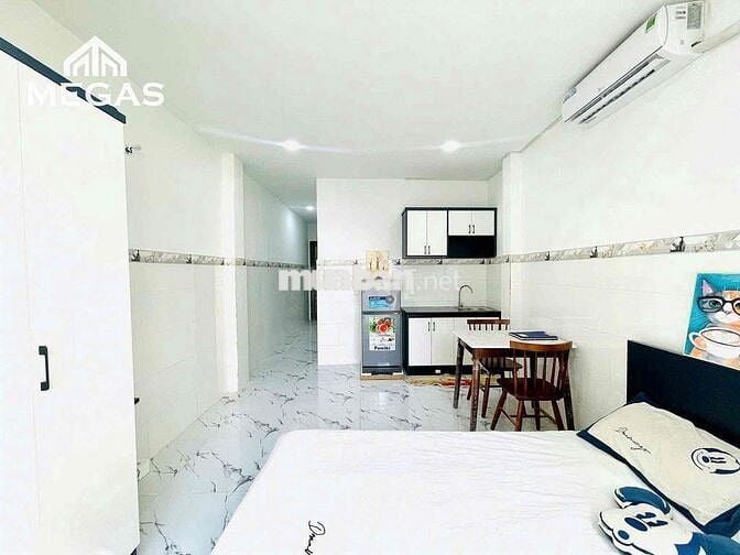 STUDIO CỬA SỔ TRỜI THOÁNG MÁT - ĐẦY ĐỦ NỘI THẤT MỚI - NẰM NGAY QUẬN 3