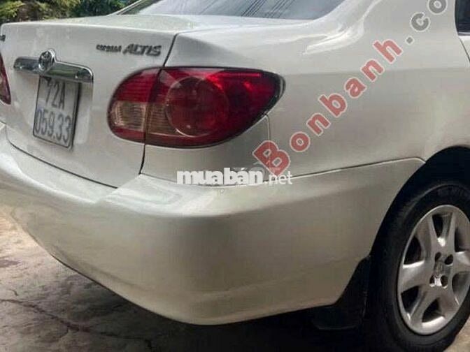 Toyota Corolla altis 1.8G MT 2004 - 135 Triệu