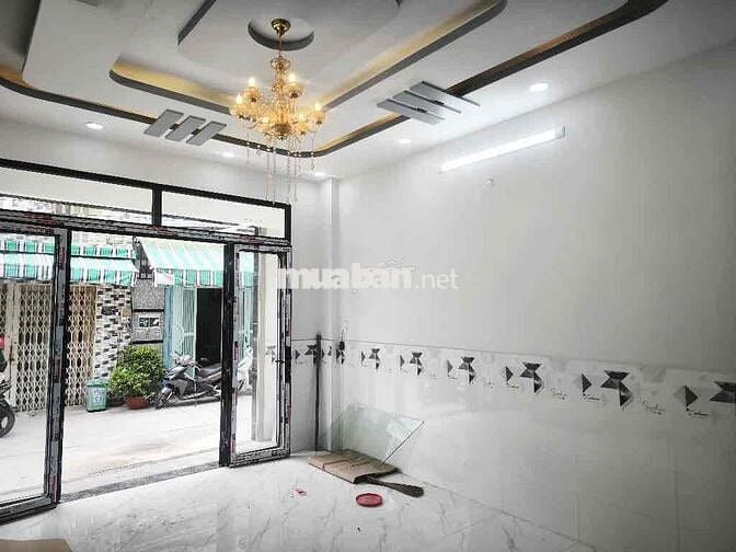 NHÀ  MỚI XÂY – 2 MẶT HẺM XE HƠI – ĐẤT MỚI BTĐ – 48M² – 4.5 TỶ