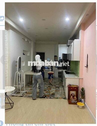 Nhà Cho Thuê NC Nguyễn Biểu P2 Q5 trệt 2 lầu 2pn,3Wc có nội thất 12tr