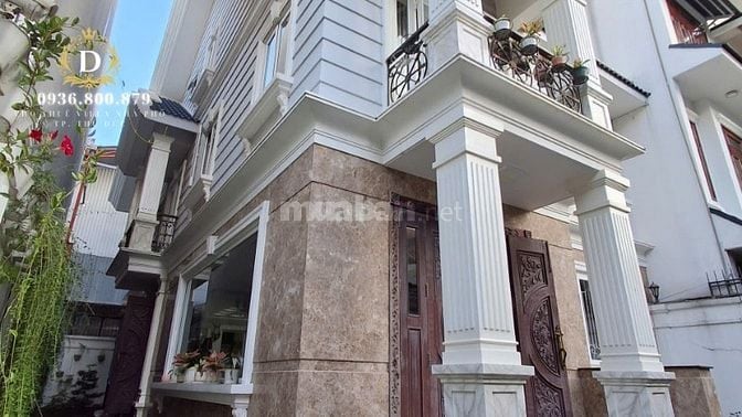 Cho thuê Biệt thự sân vườn, hầm trệt 2 lầu, 5PN, nội thất cao cấp
