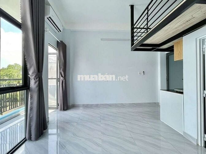 🍲Cho Thuê CĂN HỘ Gác 30m2 gần Etown cộng Hòa 500m Full nội thất
