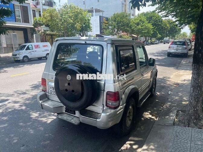Huyndai Galloper tự động 2 cầu máy dầu