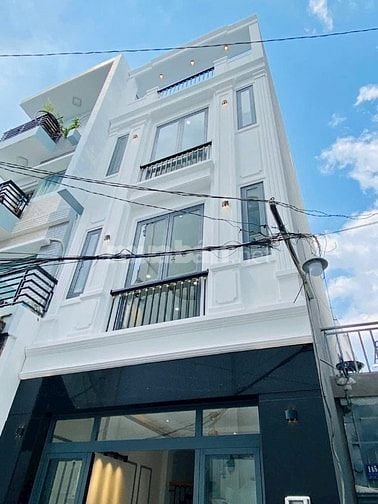 Nhà 3 lầu thiết kế cổ điển HXH Nguyễn Văn Nghi,p1,Q.Gò Vấp