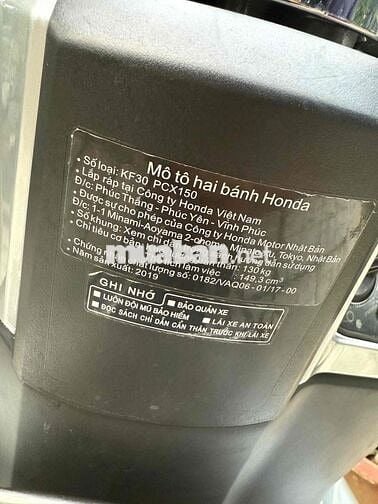PCX 150 2019 áp cuối bỏ mẫu  odo 15.000km đẹp keng
