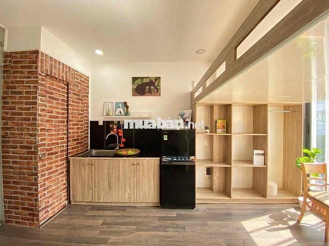 CHO THUÊ CĂN HỘ 30M2 NGAY ĐẠI HỌC NGUYỄN TẤT THÀNH - KHÔNG CHUNG CHỦ