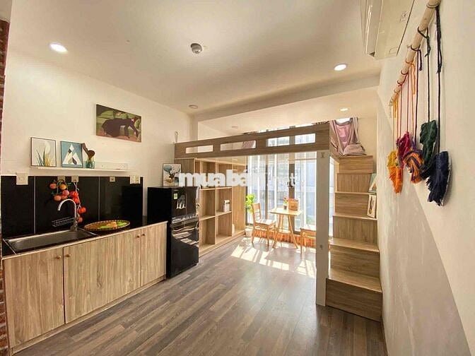 CHO THUÊ CĂN HỘ 30M2 NGAY ĐẠI HỌC NGUYỄN TẤT THÀNH - KHÔNG CHUNG CHỦ