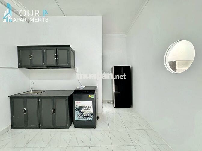 1PN BAN CÔNG TÁCH BẾP FULL NỘI THẤT TRUNG TÂM BÌNH THẠNH QUẬN 1