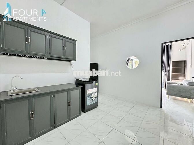 1PN BAN CÔNG TÁCH BẾP FULL NỘI THẤT TRUNG TÂM BÌNH THẠNH QUẬN 1