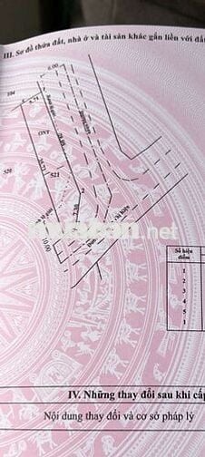 Bán đất 2 mặt tiền 198m2  xã Thái Mỹ