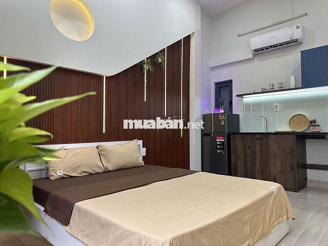 CHO THUÊ CĂN HỘ STUDIO FULL NỘI THẤT NGAY ĐẠI HỌC KINH TẾ TP HCM