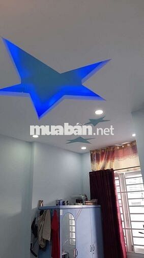 Hẻm xe hơi thông sau căn mặt tiền p.12 gò vấp -60m2 -3 phòng ngủ -6 tỷ