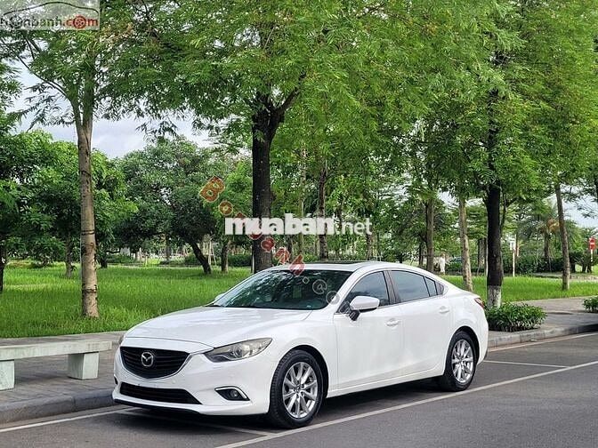 Mazda 6 2016 màu trắng