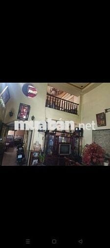 Nhà gốc 2 mặt tiền quốc lộ 50 DT 6.5 x 35m 1 lầu