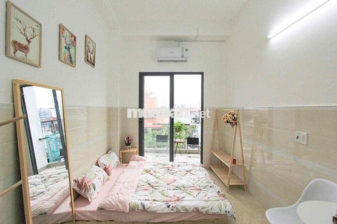 🏡CĂN HỘ BAN CÔNG RIÊNG ĐẦY ĐỦ NỘI THẤT NGAY LÊ VĂN SỸ - HUỲNH VĂN BÁNH