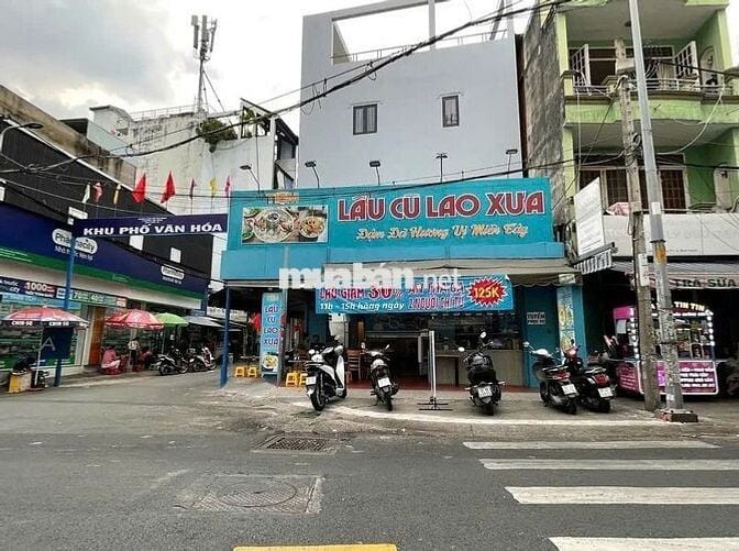 Nhà Góc 2 Mặt tiền 250 Vạn Kiếp, P3, Bình Thạnh - DT 8x13m, 69Triệu