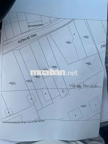 Bán lô đất cạnh LÀNG ĐẠI HỌC, DTĐ 240M2, sát Mai Đăng Chơn