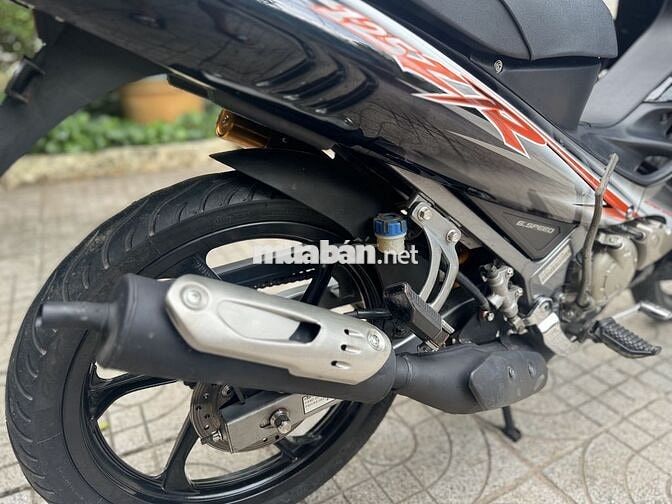 Yaz 125 đen xác zin lên 4 món xịn Phuộc real