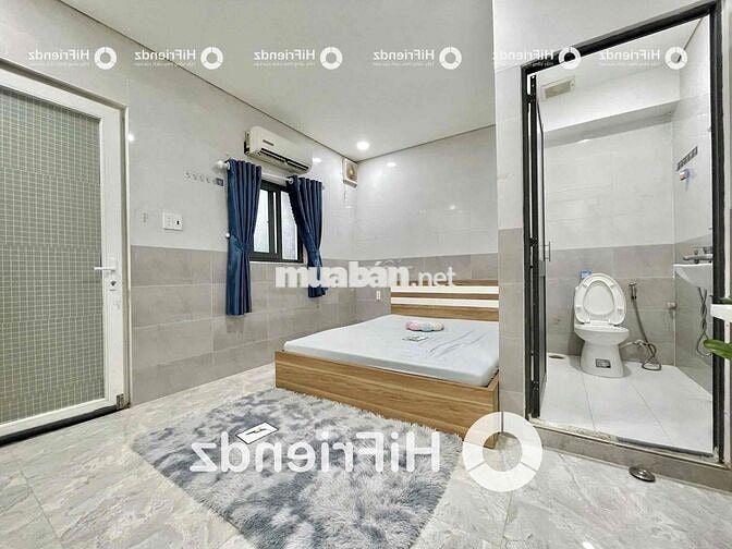 PHÒNG STUDIO RỘNG 30M2 SẴN NỘI THẤT CÁCH ĐH VĂN HIẾN, ĐẦM SEN 5P ĐI XE