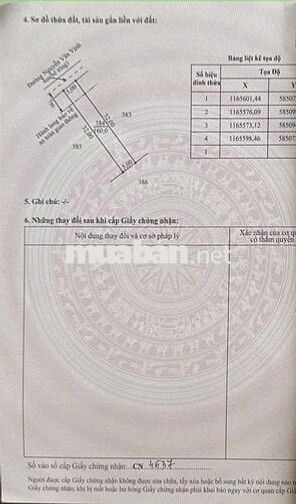 160m2 thổ cư mặt tiền 6m Nguyễn Văn Vịnh, Tân Trụ, Long An. 720tr
