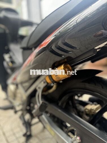Yaz 125 đen xác zin lên 4 món xịn Phuộc real