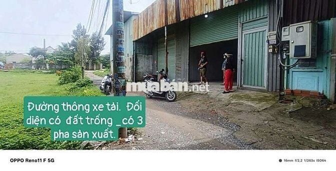 KHO 6×20 GÁC LỬNG _ 3 PHA SẢN XUẤT Đường  VÕ  Văn Vân VL B