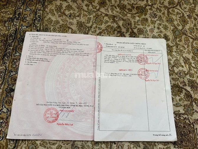 Bán đất mặt tiền Vũng Tàu đã lên TP