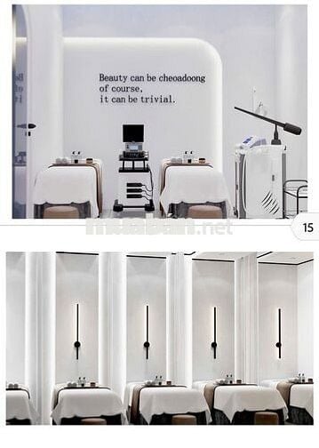 Nhà kd Spa thẩm mỹ Lê Văn Sỹ, Nội thất minimalist mới decor hơn 1 tỷ.