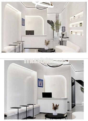 Nhà kd Spa thẩm mỹ Lê Văn Sỹ, Nội thất minimalist mới decor hơn 1 tỷ.