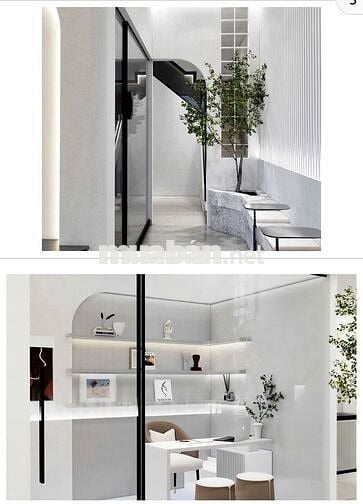 Nhà kd Spa thẩm mỹ Lê Văn Sỹ, Nội thất minimalist mới decor hơn 1 tỷ.