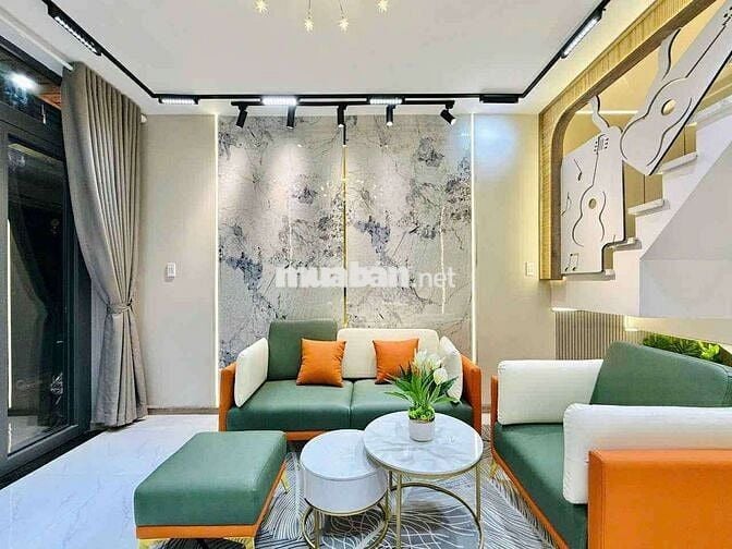 Bán nhà 2 tầng đúc BTCT 3 giường ngủ SHR đường số 59 Phường 14 Gò Vấp