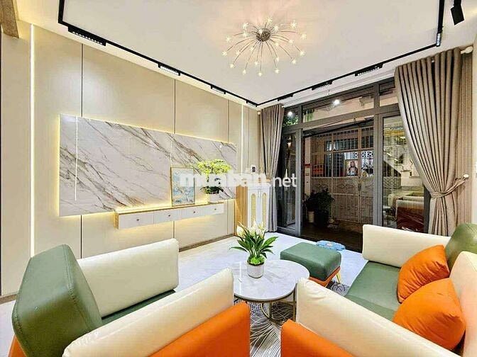 Bán nhà 2 tầng đúc BTCT 3 giường ngủ SHR đường số 59 Phường 14 Gò Vấp