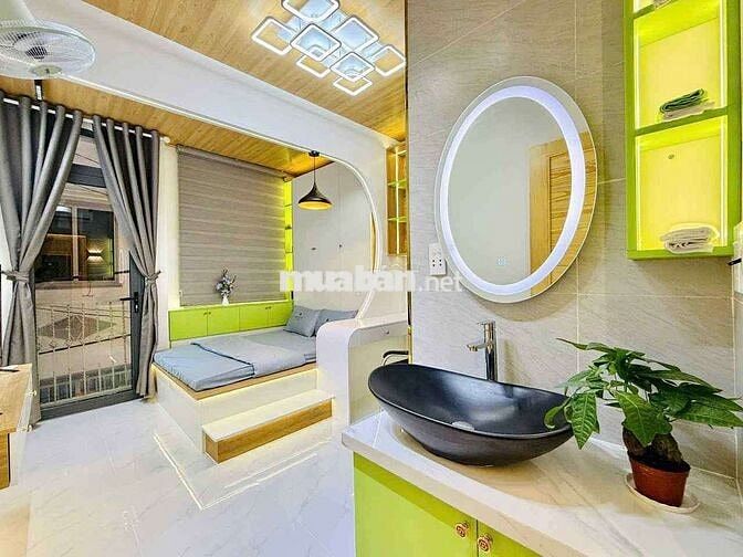 Bán nhà 2 tầng đúc BTCT 3 giường ngủ SHR đường số 59 Phường 14 Gò Vấp